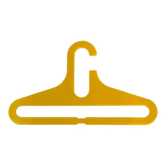 B&G NYC Retro MCM Mod Plastic Hangers Set Of 3 Green Yellow Space Age Decor LOT - Picture 12 of 16